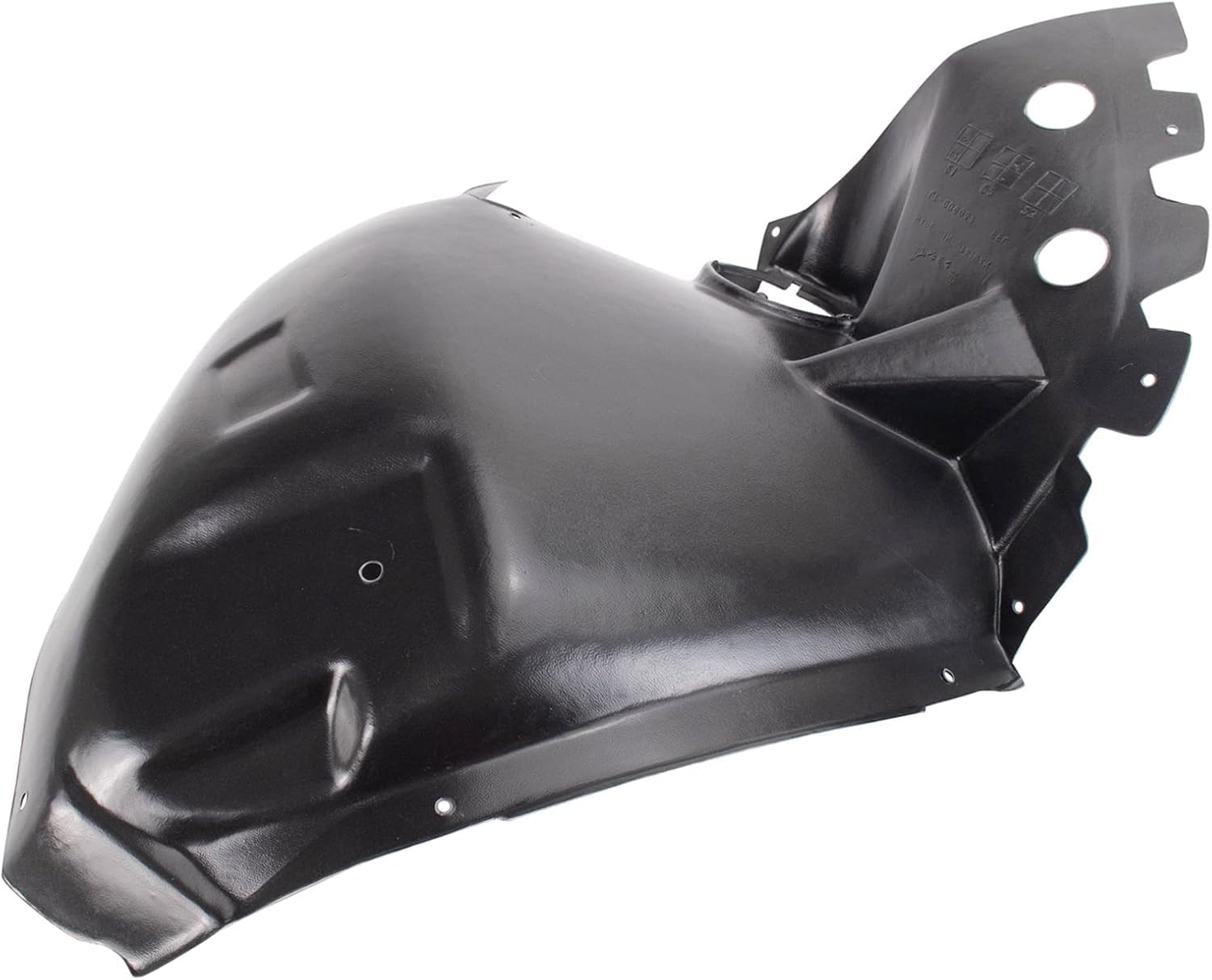 Front Section Fender Liner Cover Extension Right Passenger Side Direct Replacement Compatible With 2008-2014 Cadillac CTS GM1249198 25940080