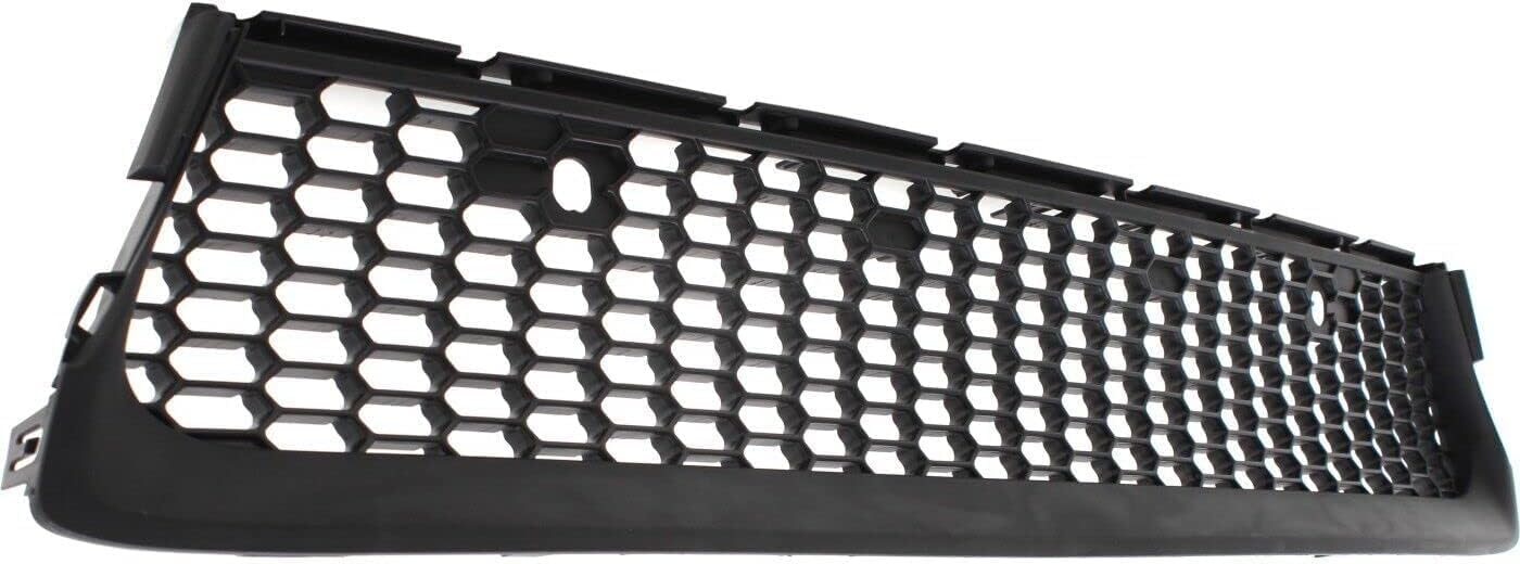 Front Bumper Grille Textured Plastic Direct Replacement Compatible With 2014-2019 Lexus GX460 LX1036125 5311260170