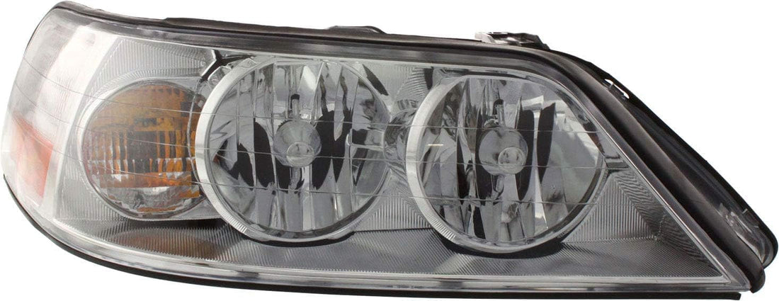 Front Head Light Assembly Right Passenger Side Direct Replacement Compatible With 2003-2004 Lincoln Town Car FO2503184 4W1Z13008AA