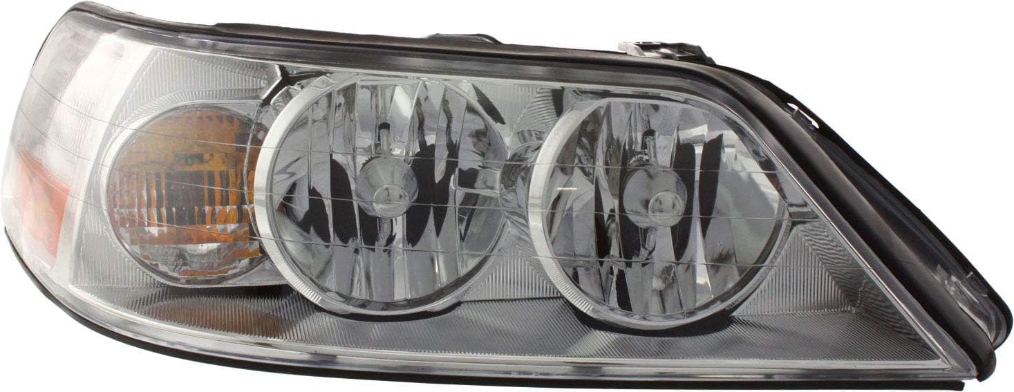 Front Head Light Assembly Right Passenger Side Direct Replacement Compatible With 2003-2004 Lincoln Town Car FO2503184 4W1Z13008AA
