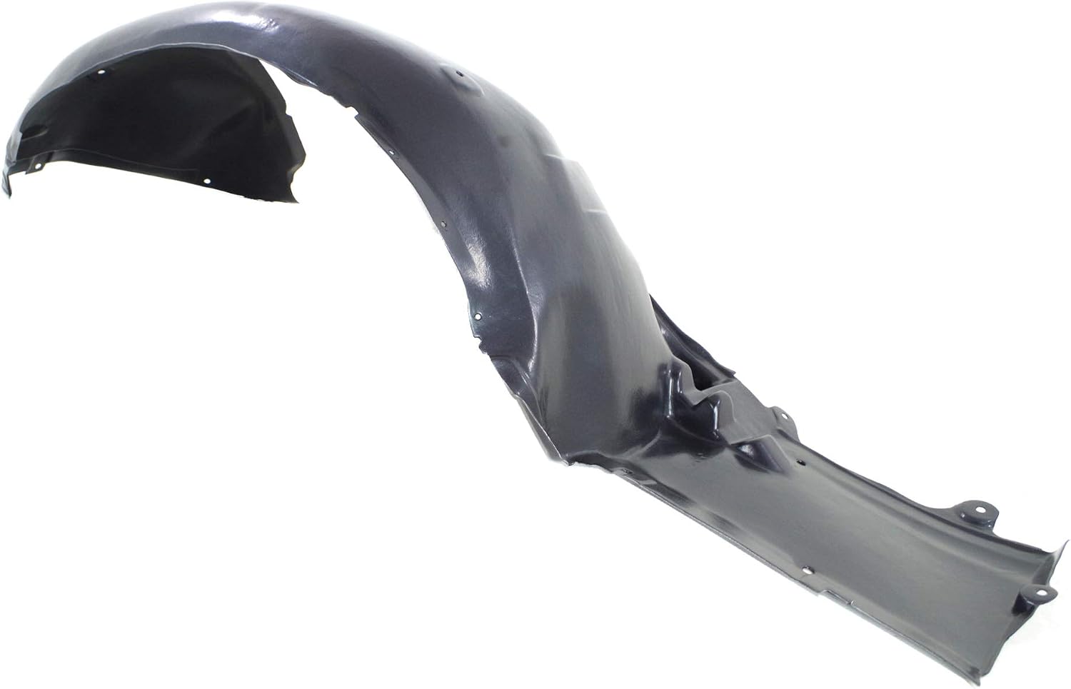 Front Fender Liner Rear Section Left Driver Side Direct Replacement Compatible With 1999-2005 BMW 3-Series BM1250103 51717039677