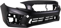 Front Bumper Cover Primed Direct Replacement Compatible With 2018-2021 Subaru WRX SU1000190 57704VA050