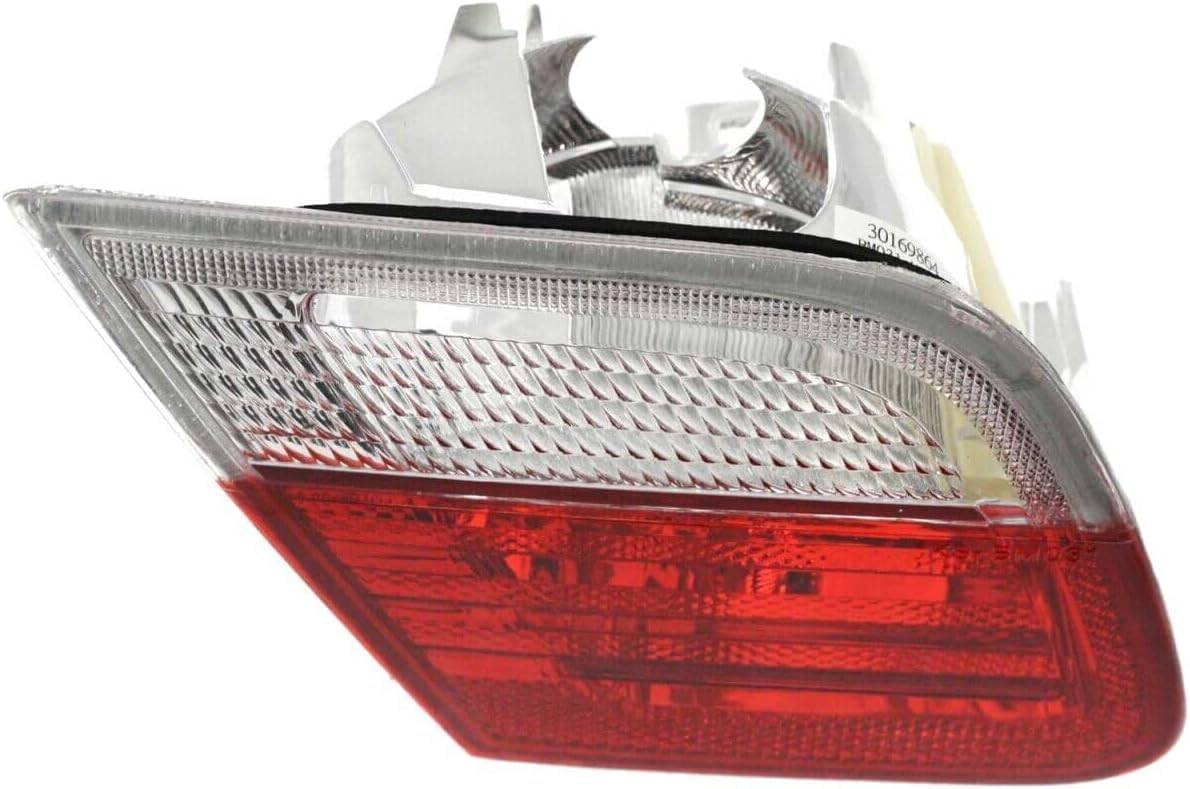 Set Of 2 Tail Light Inner Lens and Housing Plastic Left Driver & Right Passenger Side Direct Replacement Compatible With 1999-2003 BMW 3-Series BM2883102 BM2882102