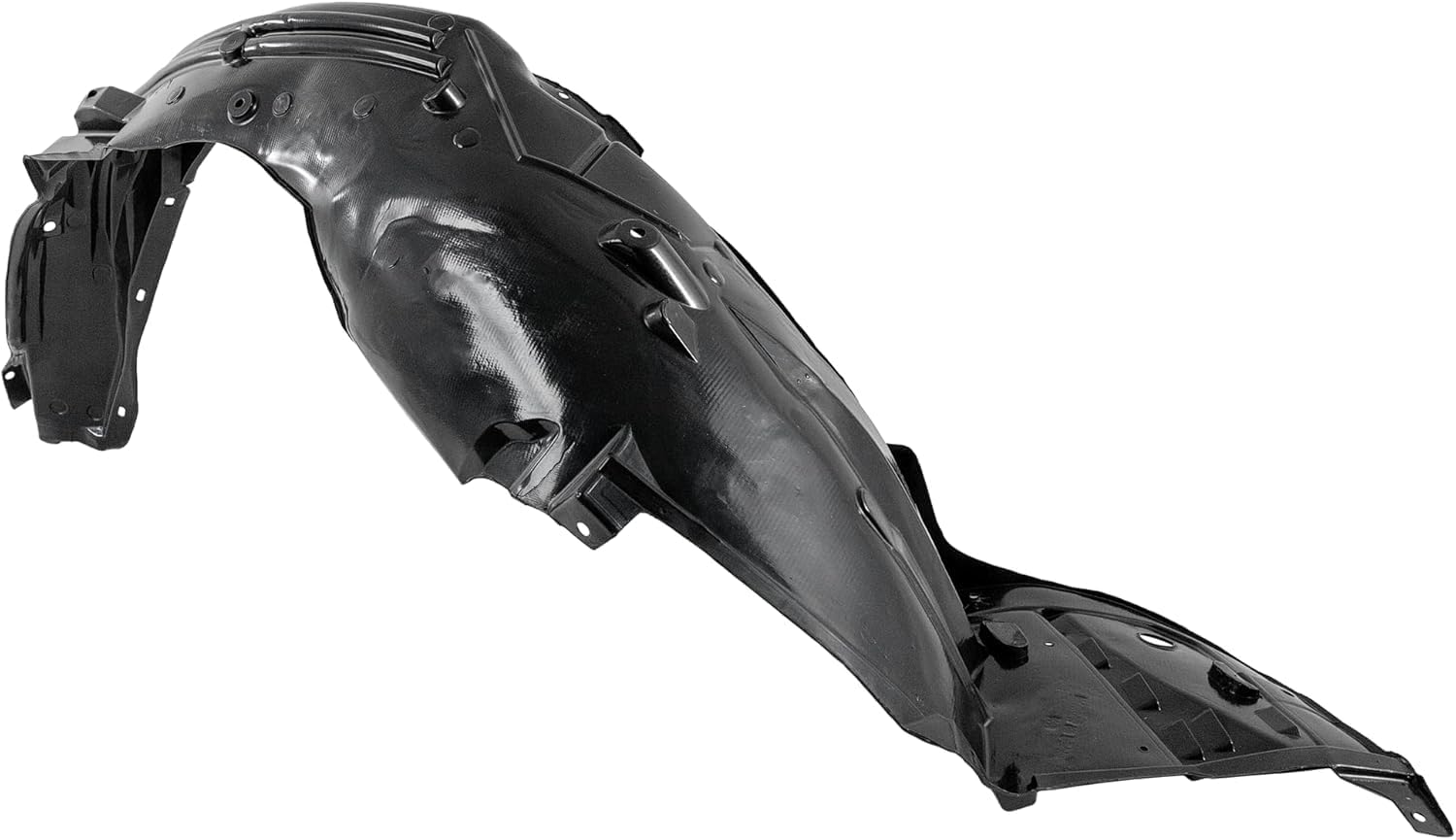 Front Fender Liner Left Driver Side Direct Replacement Compatible With 2016-2017 Honda Accord HO1248157 74150T2AA01