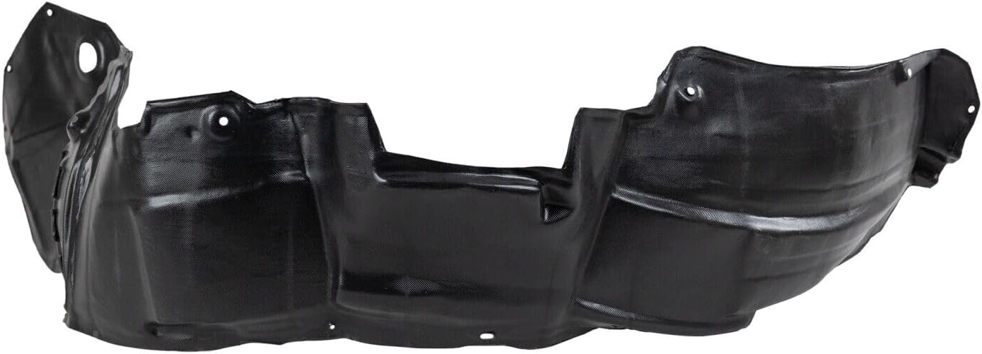 Front Fender Liner Left Driver Side Direct Replacement Compatible With 2004-2006 Lexus RX330 / 2007-2009 RX350 LX1248101 5380648021