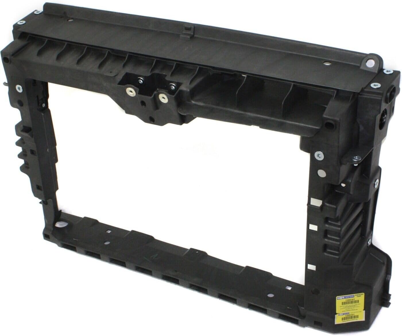 Front Radiator Support Plastic with Steel Direct Replacement Compatible with 2012-2015 Volkswagen Passat VW1225138 561805588B9B9