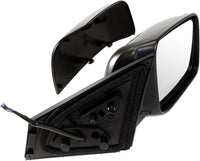 Front Power Mirror Manual Folding Heated Primed Right Passenger Side Direct Replacement Compatible With 2008-2013 Nissan Rogue / 2014-2015 Select NI1321236 96301JM200-PFM