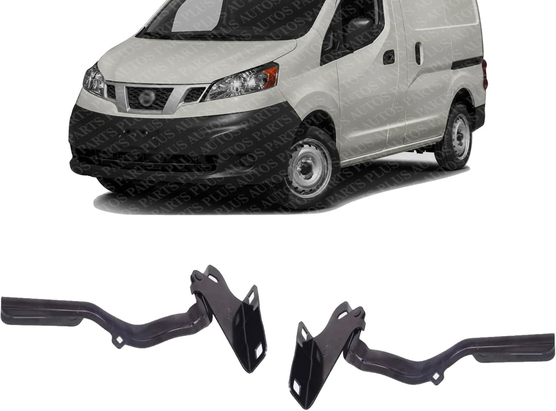 Set of Front Hood Hinge Steel Left Driver & Right Passenger Side Direct Replacement Compatible with 2013-2021 Nissan NV200 NI1236169 NI1236168 F54003LMMC F54013LMMC