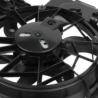 Front Dual Cooling Fan Assembly Plastic Direct Replacement Compatible with 2001-2004 Ford Escape / 2001-2006 Mazda Tribute MA3115121 2L8Z8C607GA