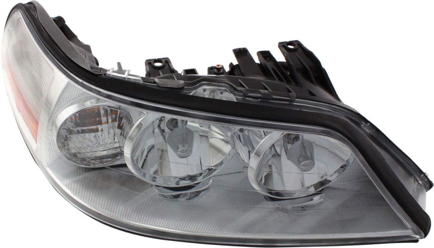 Front Head Light Assembly Right Passenger Side Direct Replacement Compatible With 2003-2004 Lincoln Town Car FO2503184 4W1Z13008AA