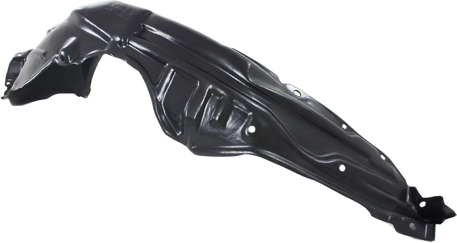 Front Fender Liner Right Passenger Side Direct Replacement Compatible With 2012-2014 Toyota Prius C TO1249185 5387552350