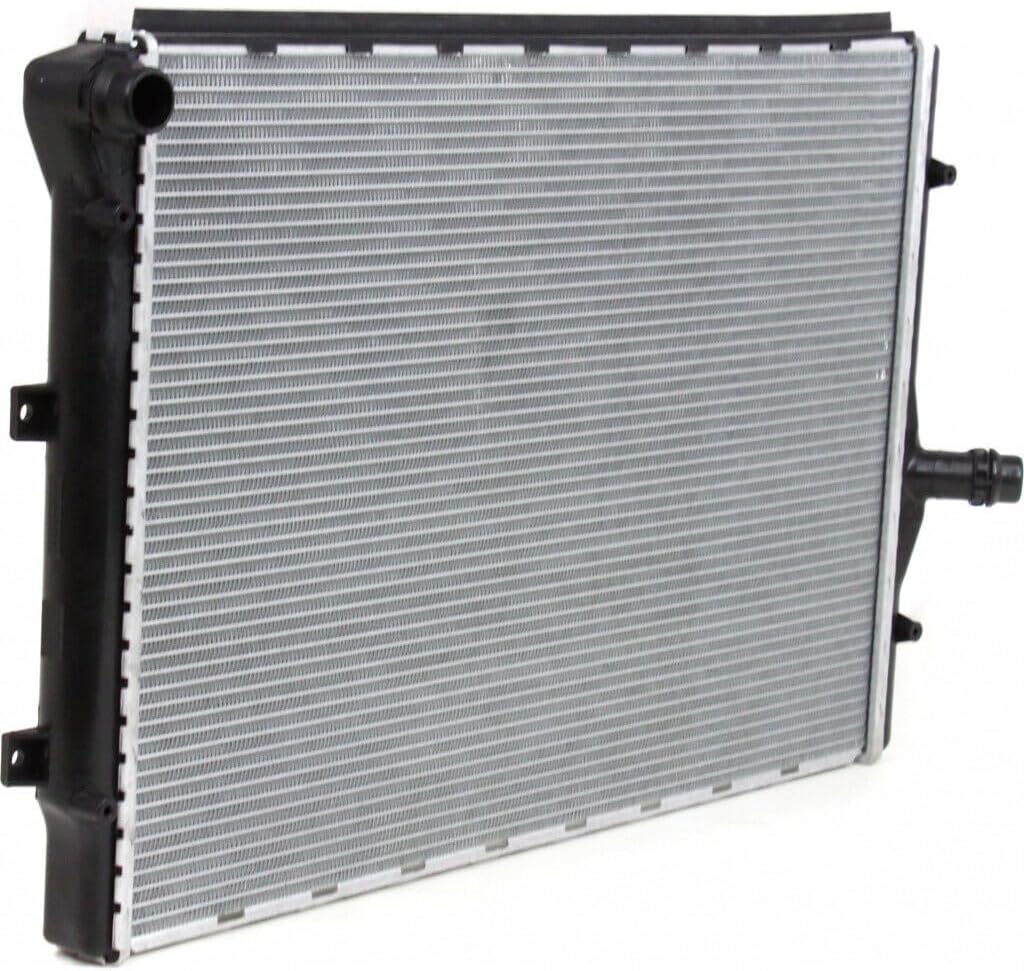 Front Radiator Aluminum Core Direct Replacement Compatible with 2006-2010 Volkswagen Jetta/Passat 2012-2015 / Beetle VW3010149 1K0121251AB