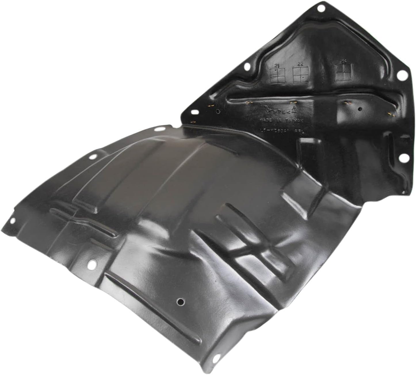 Front Section Fender Liner Left Driver Side Direct Replacement Compatible With 2006-2008 MX-5 Miata MA1250102 NE515614ZC