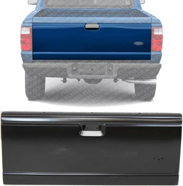 Tailgate Flareside / Stepside Steel Primed Direct Replacement Compatible with 1993-2004 Ford Ranger FO1900117 F37Z8340700A