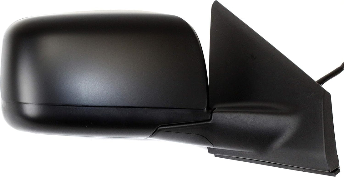 Front Power Mirror Manual Folding Heated Primed Right Passenger Side Direct Replacement Compatible With 2008-2013 Nissan Rogue / 2014-2015 Select NI1321236 96301JM200-PFM