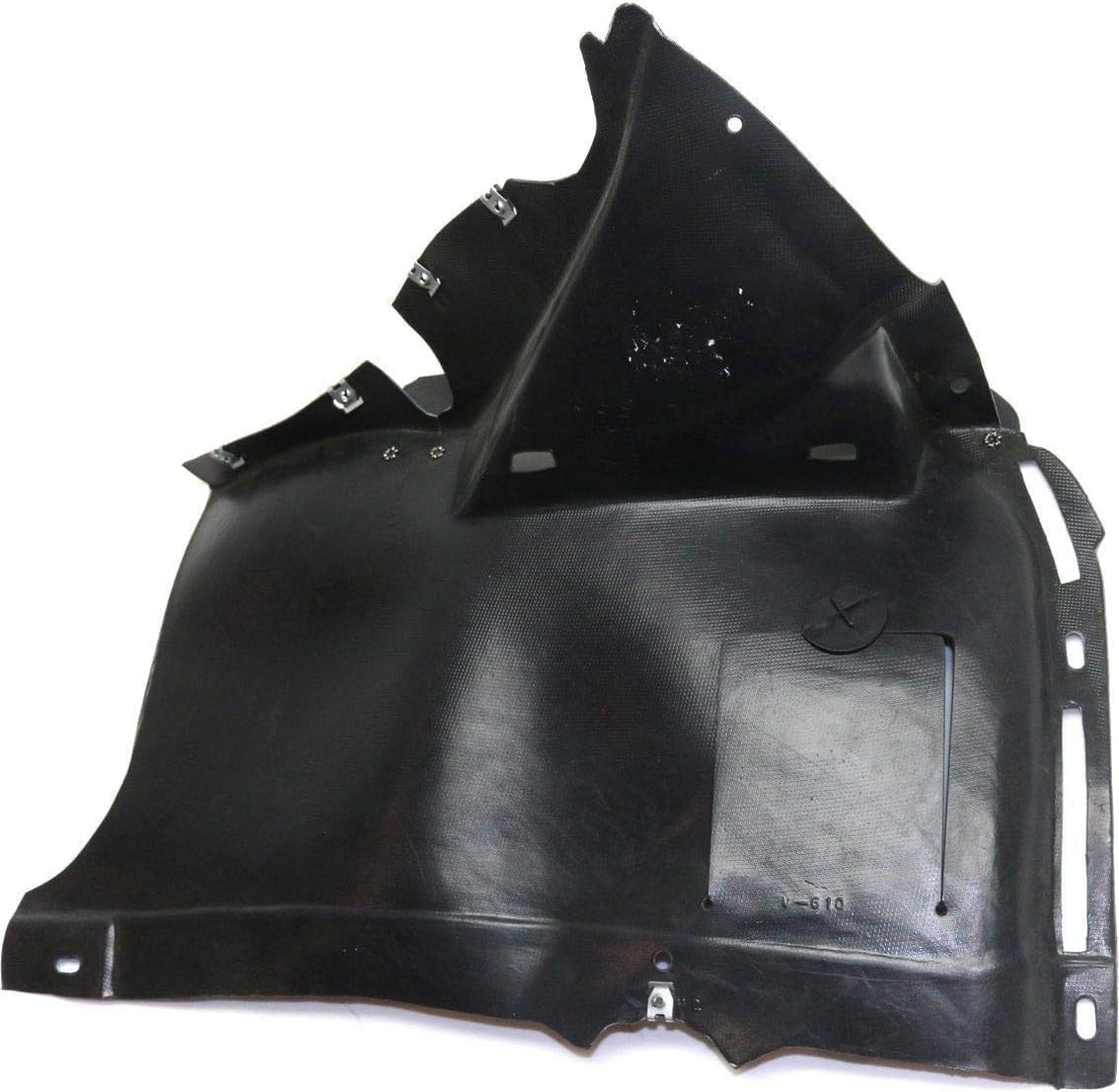 Front Fender Liner Right Passenger Side Direct Replacement Compatible With 2015-2020 Volkswagen e-Golf / 2015-2017 Golf VW1249125 5G0805912L