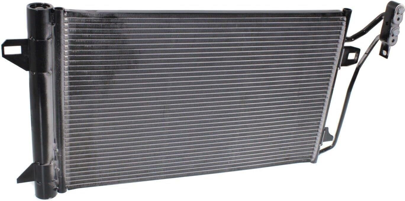 Front AC Condenser Aluminum Core Direct Replacement Compatible With 2010-2012 Ford Fusion FO3030223 9E5Z19712A