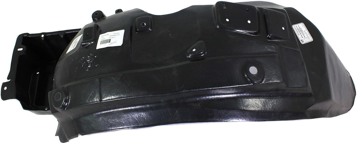 Front Fender Liner Left Driver Side Direct Replacement Compatible With 2003-2011 Ford Crown Victoria/Mercury Grand Marquis FO1248122 6W7Z16055B