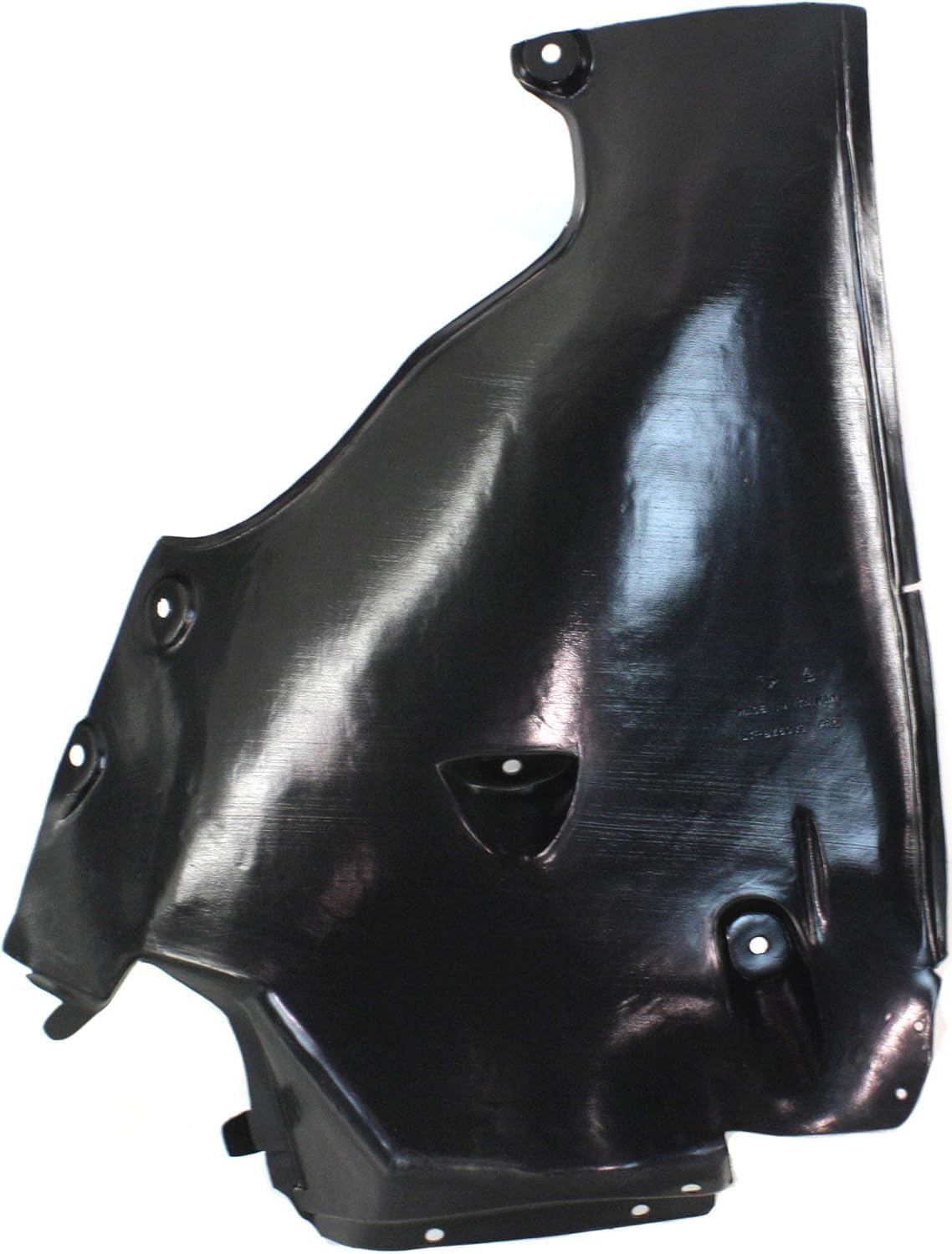 Front Section Fender Liner Right Passenger Side Direct Replacement Compatible With 2006-2010 Mercedes Benz R-Class MB1249132 2518802005