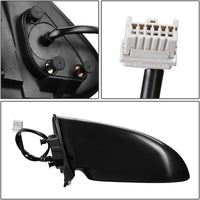 Front Power Mirror Non-Folding Primed Left Driver Side Direct Replacement Compatible With 2000-2006 Nissan Sentra NI1320133 963025M205