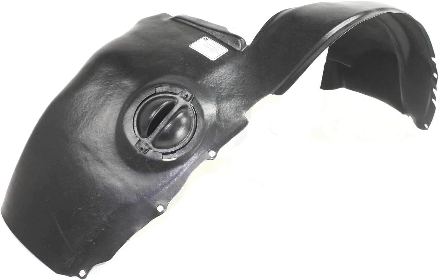 Front Fender Liner Left Driver Side Direct Replacement Compatible With 1996-2000 Dodge Caravan/Plymouth Grand Voyager CH1248110 4860309