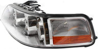 Front Head Light Assembly Left Driver Side Direct Replacement Compatible With 2003-2004 Lincoln Town Car FO2502184 4W1Z13008AB