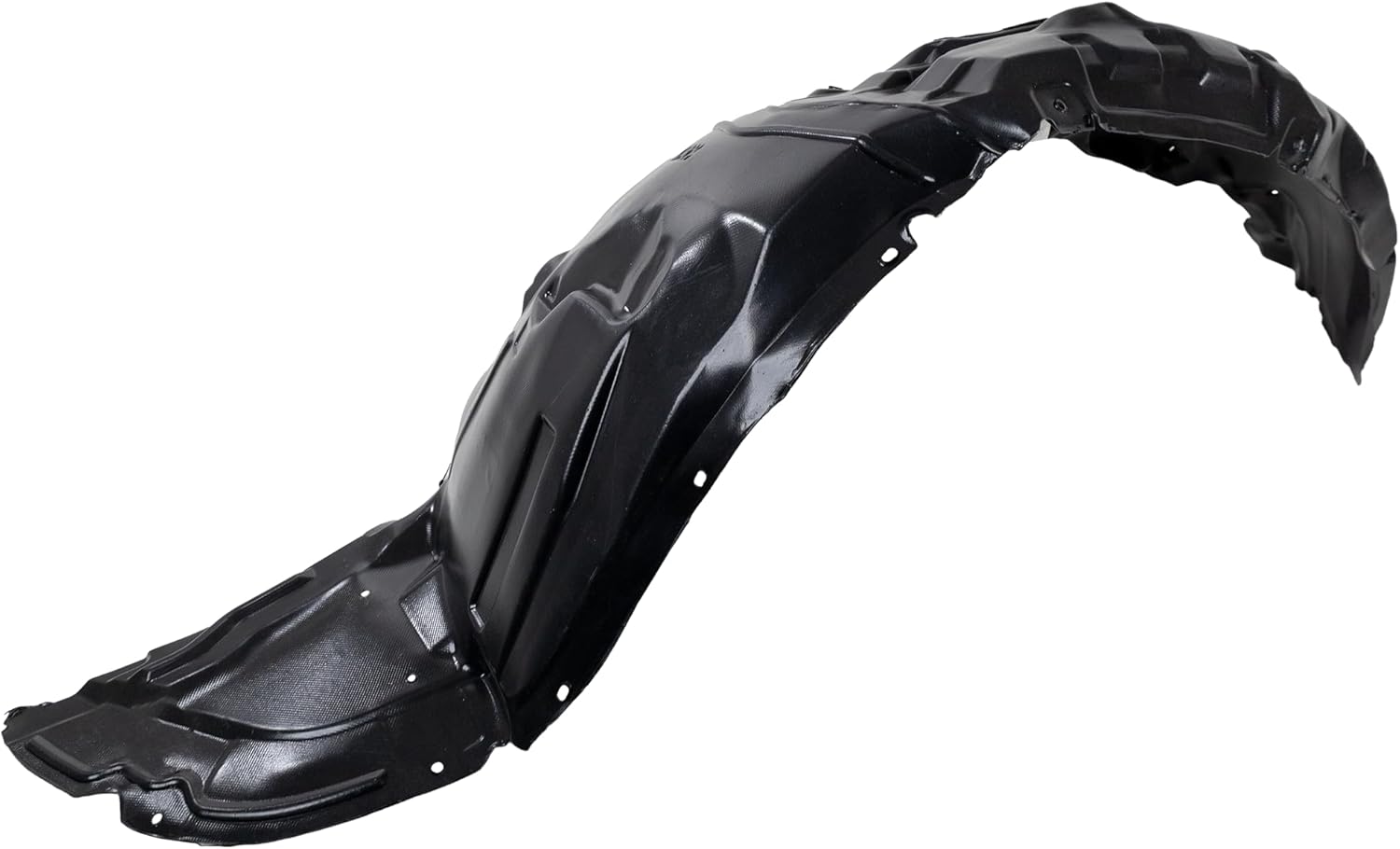 Front Fender Liner Right Passenger Side Direct Replacement Compatible With 2008-2015 Mitsubishi Lancer Evolution MI1249123 5370A386