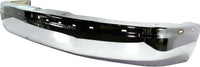 New Front Bumper Face Bar Chrome Steel With License Plate Holes Direct Replacement For Chevrolet Express/GMC Savana Van 2003-2023 19303361 GM1002459