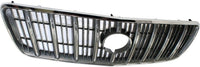 Front Grille Gray Shell and Insert Direct Replacement Compatible With 2000-2003 Lexus RX300 LX1200109 5311148020