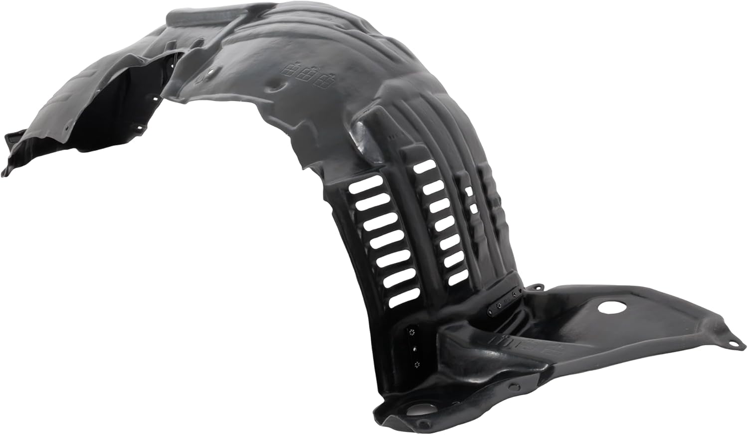 Front Fender Liner Left Driver Side Direct Replacement Compatible With 2014-2019 Toyota Highlander TO1248196 538060E110