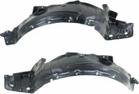 Set Of 2 Front Fender Liner Right Passenger & Left Driver Side Direct Replacement Compatible With 2004-2005 Acura TSX AC1249118 AC1248117 74101SEA000 74151SEA000
