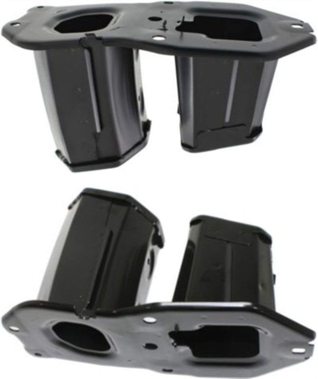 Front Bumper Extension Bracket Steel Left Driver & Right Passenger Side Direct Replacement Compatible With 2013-2015 Honda Civic HO1067117 HO1066117 71150TR3A00ZZ 71160TR3A00ZZ