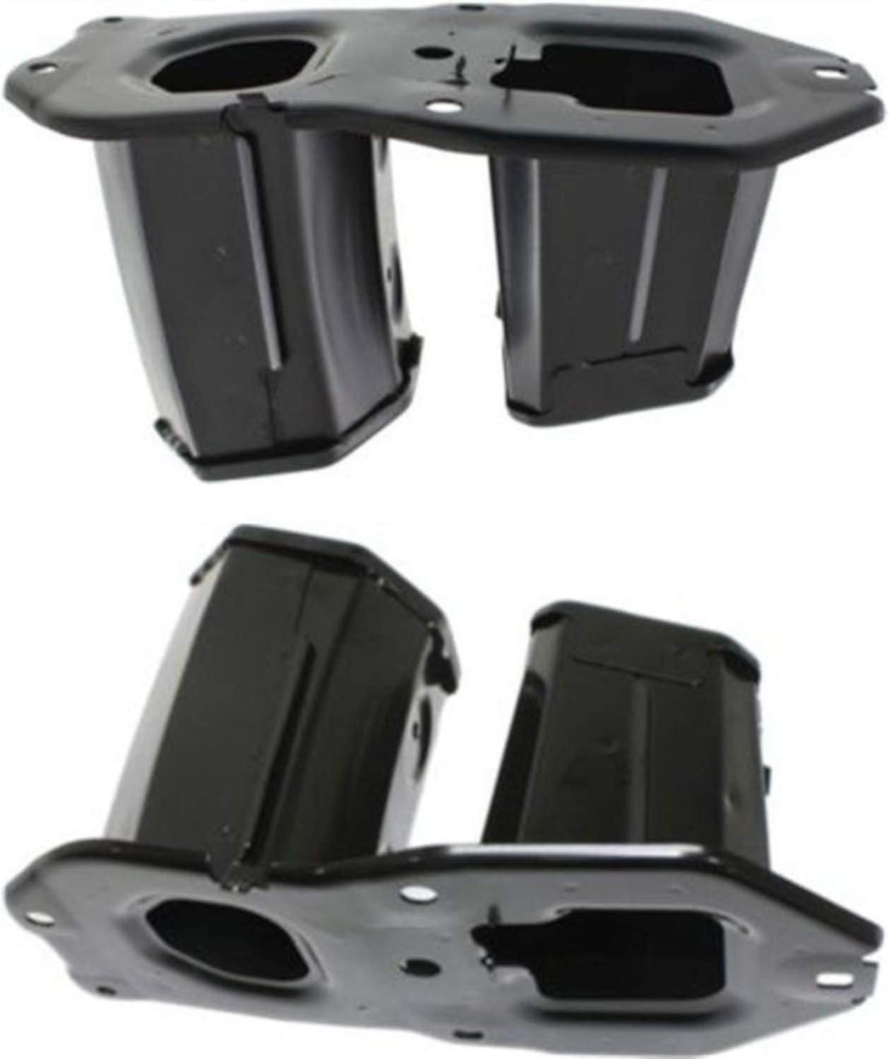 Front Bumper Extension Bracket Steel Left Driver & Right Passenger Side Direct Replacement Compatible With 2013-2015 Honda Civic HO1067117 HO1066117 71150TR3A00ZZ 71160TR3A00ZZ