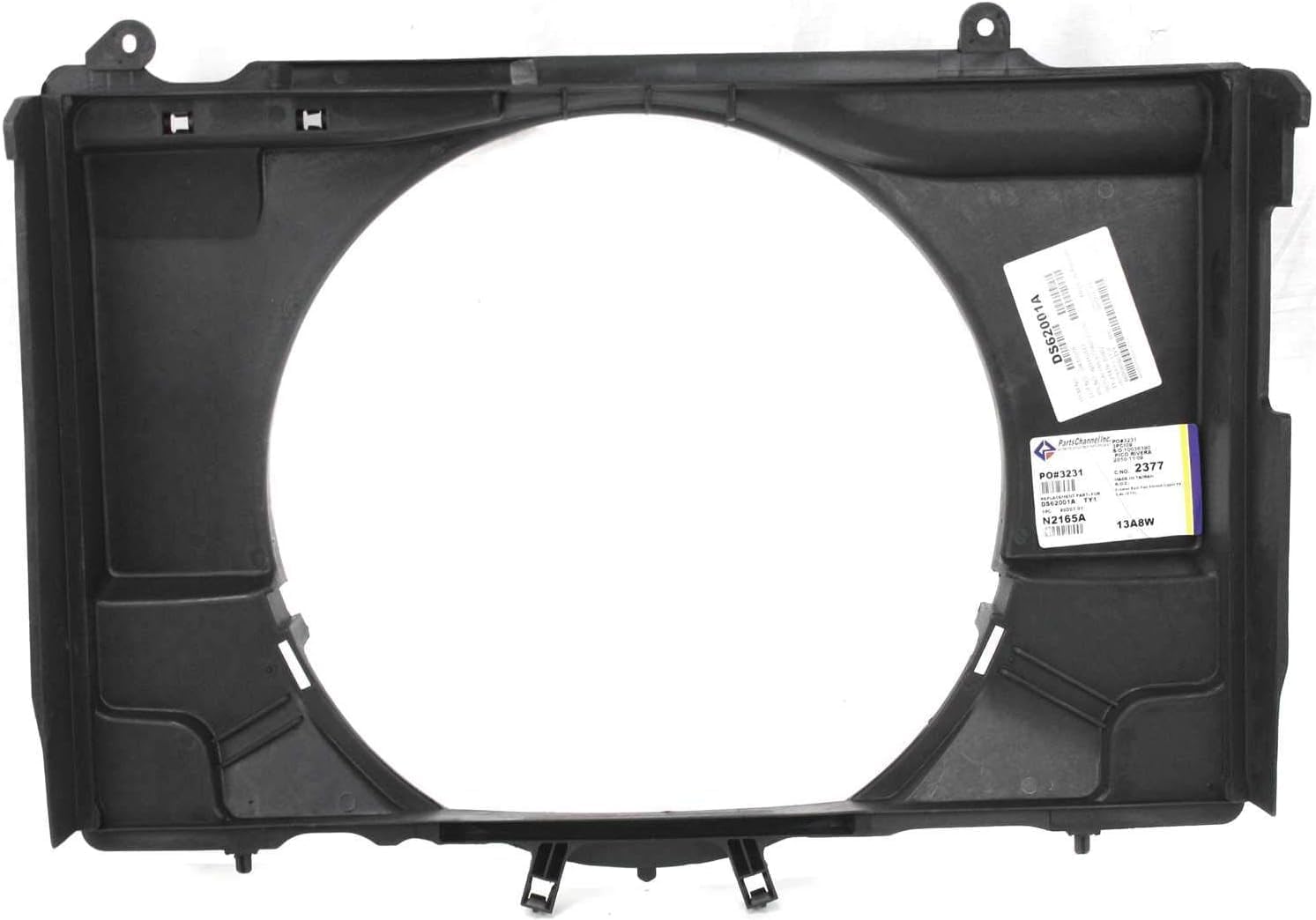 Front Radiator Upper Fan Shroud Direct Replacement Compatible With 1998-2004 Nissan Frontier NI3110111 214763S502