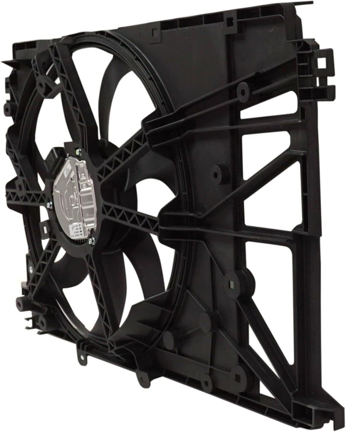 Front Radiator Cooling Fan Assembly Plastic Direct Replacement Compatible with 2018-2024 Camry Avalon / 2019-2024 Toyota RAV4 TO3115204 163600P170