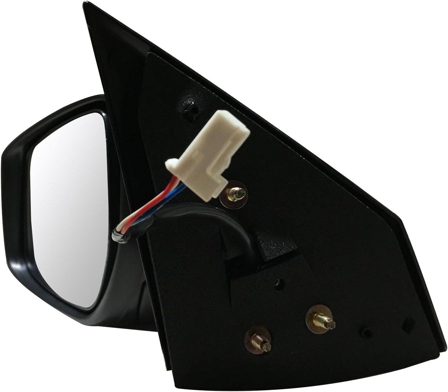 Front Power Manual Folding Mirror Without Signal Light Primed Left Driver Side Direct Replacement Compatible With 2015-2019 Nissan Versa NI1320257 963029KK1A-PFM 963749KK1H