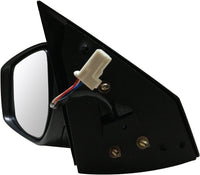 Front Power Manual Folding Mirror Without Signal Light Primed Left Driver Side Direct Replacement Compatible With 2015-2019 Nissan Versa NI1320257 963029KK1A-PFM 963749KK1H