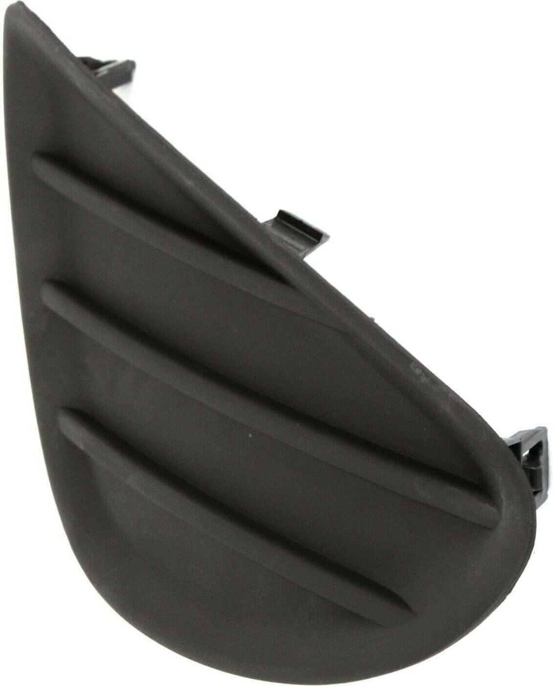 Set Of 2 Front Fog Light Cover Textured Left Driver & Right Passenger Side Direct Replacement Compatible With 2012-2014 Toyota Yaris TO1039155 TO1038155 8148152360 8148252300