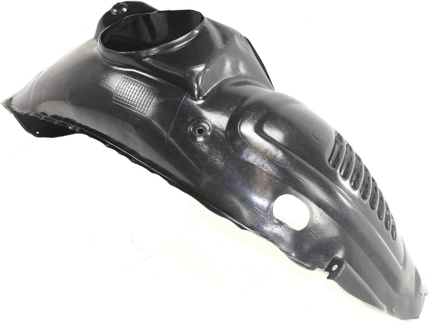 Front Fender Liner Right Passenger Side Direct Replacement Compatible With 1998-2004 Chrysler Concorde / 1999-2004 300M CH1249121 4580486AF 4580486AE