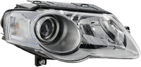 Set Of 2 Front Head Light Assembly Plastic Left Driver & Right Passenger Side Direct Replacement Compatible With 2006-2010 Volkswagen Passat VW2502130 VW2502134 VW2503130 VW2503134