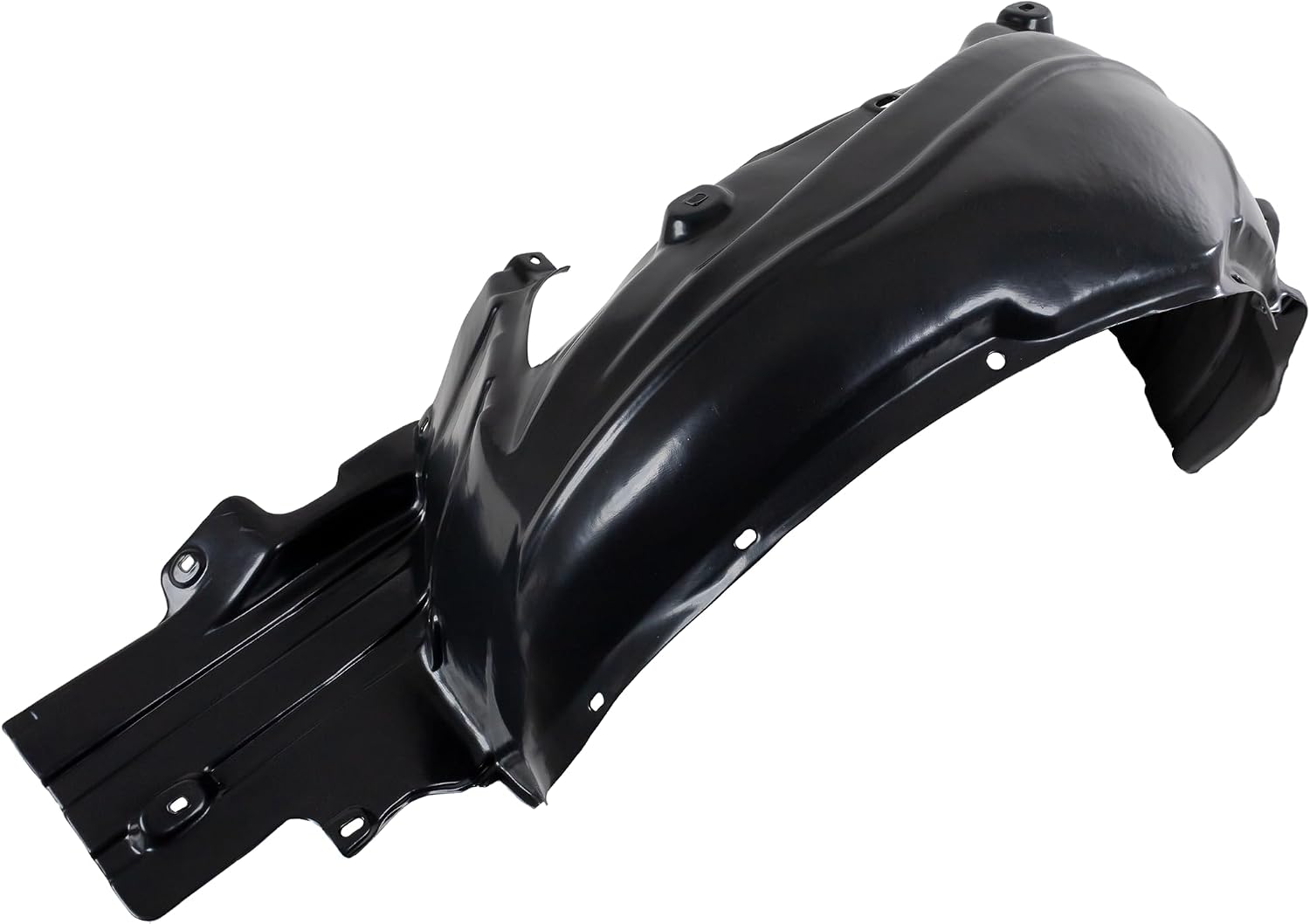 Front Fender Liner Left Driver Side Direct Replacement Compatible With 2000-2003 Honda S2000 HO1250105 74151S2A020