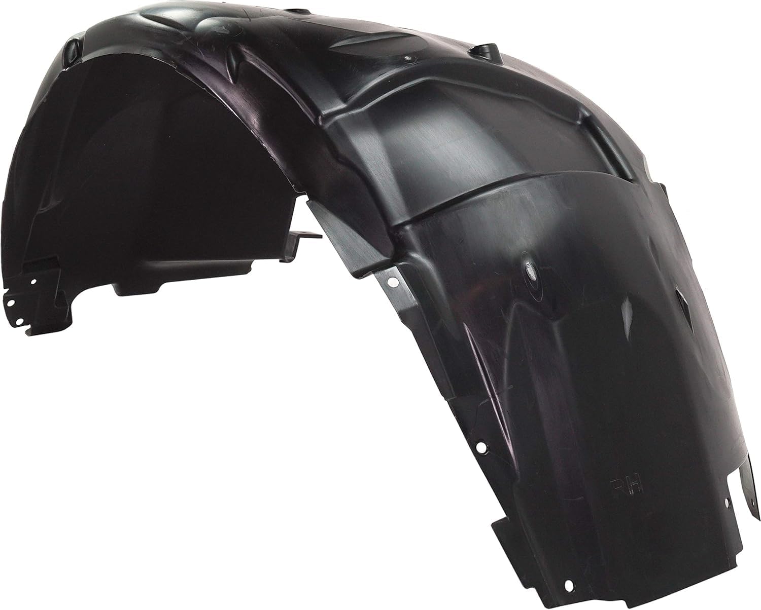 Front Fender Liner Right Passenger Side Direct Replacement Compatible With 2018-2022 Ford Mustang FO1249191 JR3Z16102F JR3Z16102C