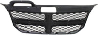 Front Grille Textured Black Shell And Insert/With Chrome Molding Without Fog Lights Direct Replacement Compatible With 2011-2020 Dodge Journey CH1200362 1SU84SZ0AC