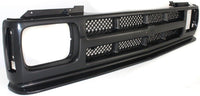 Front Grille Assembly Textured Shell And Insert Plastic Direct Replacement Compatible With 1991-1994 Chevrolet S10 Blazer / 1991-1993 Pickup GM1200143 12384611