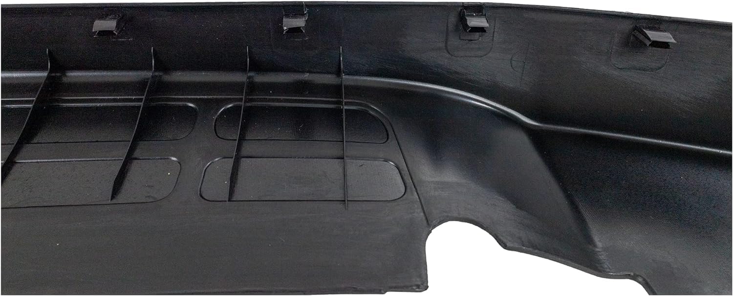 AUTOS PARTS PLUS Front Bumper Upper Cover Textured Plastic Direct Replacement Compatible With 2003-2014 Chevrolet Express & GMC Savana 1500/2003-2023 2500 3500 GM1000693 22890548
