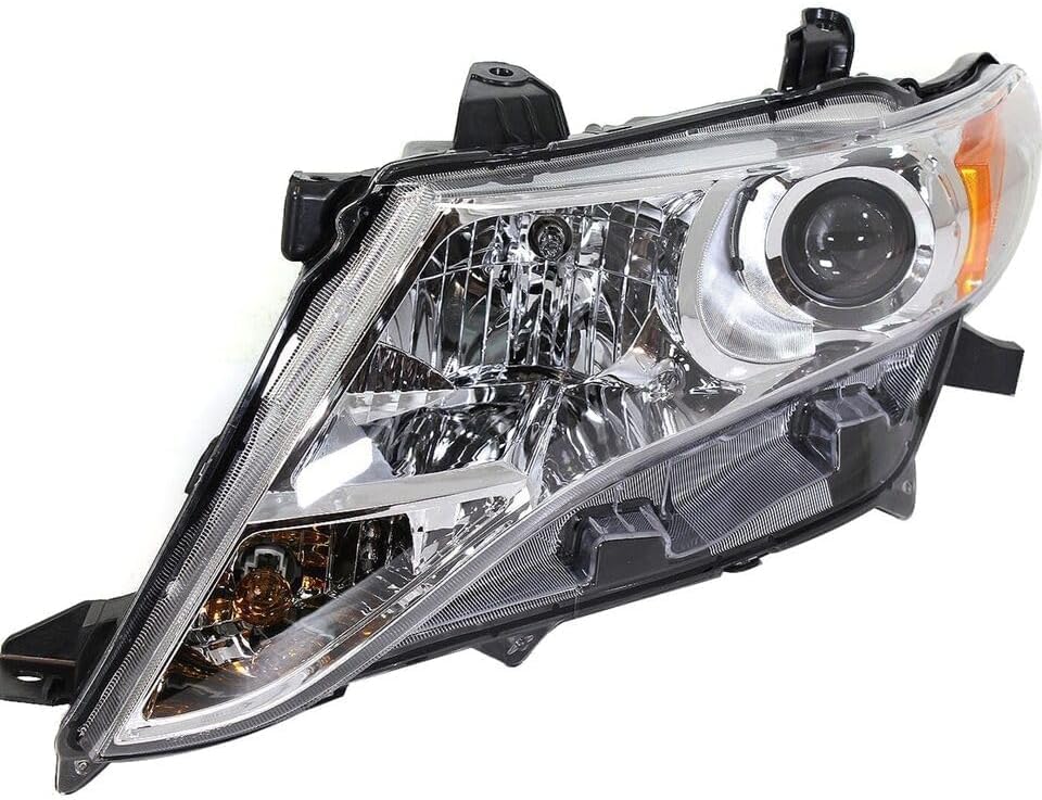 Set Of 2 Front Head Light Assembly Halogen Right Passenger And Left Driver Side Direct Replacement Compatible With 2009-2015 Toyota Venza TO2503189 TO2502189 811100T020 811500T020