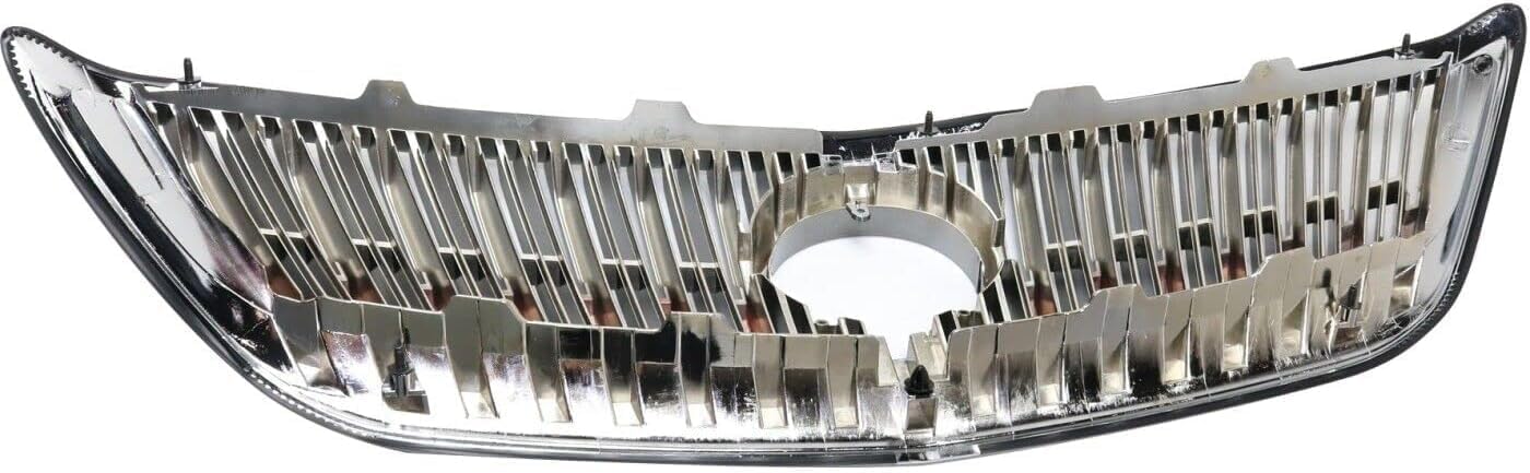 Front Grille Assembly Chrome Shell And Painted Dark Gray Insert Plastic Direct Replacement Compatible With 2004-2006 Lexus RX330 / 2007 RX350 LX1200113 5310148071