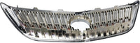 Front Grille Assembly Chrome Shell And Painted Dark Gray Insert Plastic Direct Replacement Compatible With 2004-2006 Lexus RX330 / 2007 RX350 LX1200113 5310148071