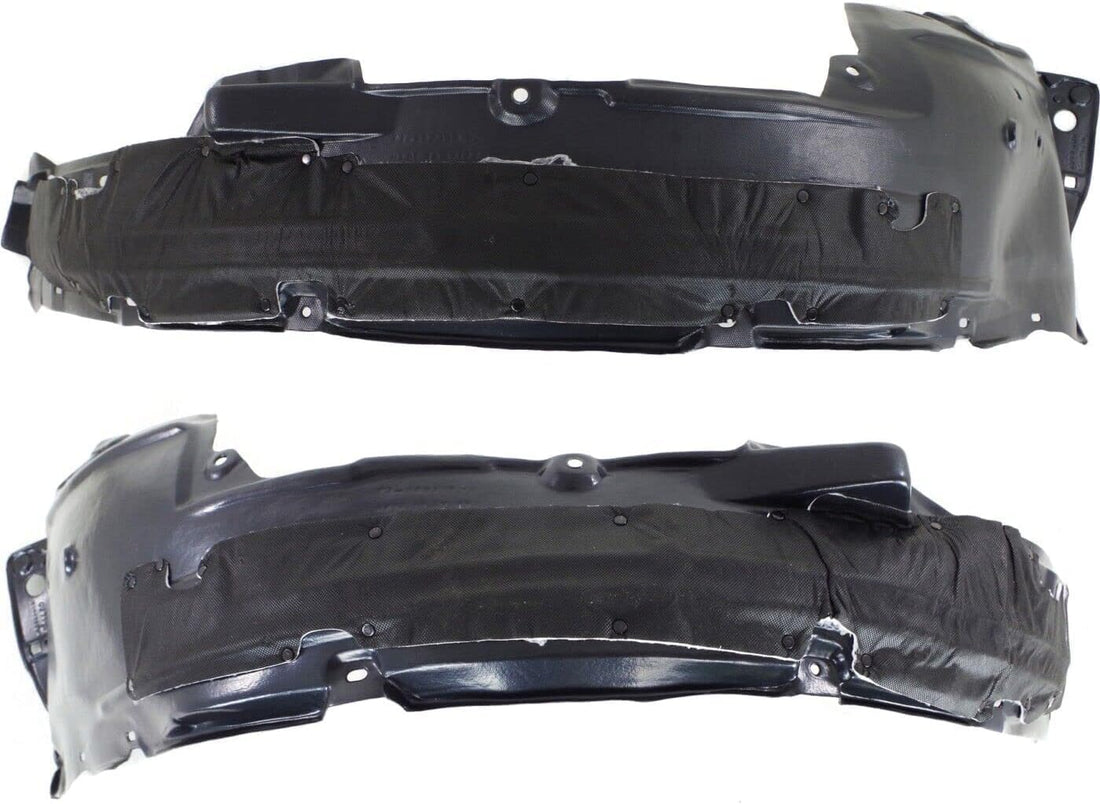Set Of 2 Front Fender Liners Left Driver & Right Passenger Side Direct Replacement Compatible With 2012-2016 Honda CR-V HO1249155 HO1248155 74100T0AA00 74100T1WA00 74150T