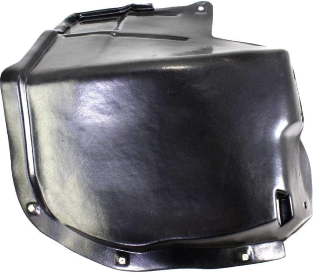 Front Section Fender Liner Left Driver Side Direct Replacement Compatible With 1996-2000 Chrysler Sebring CH1248122 5256837
